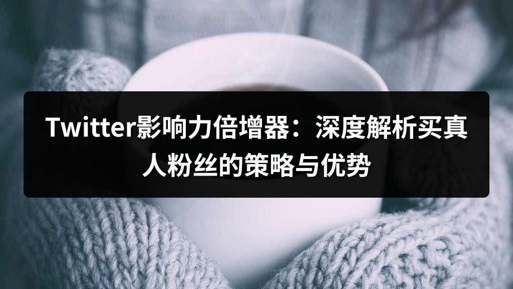 Twitter影响力倍增器：深度解析买真人粉丝的策略与优势